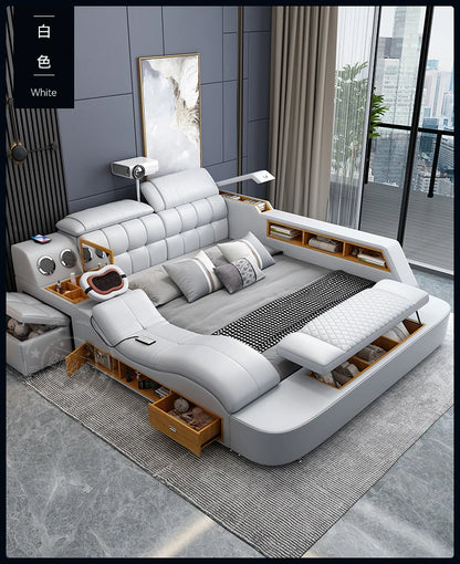 Frame Upholstered Bed Handles Unique Double Modern Children Bed Luxury Sleeping Muebles Para El Hogar Bedroom Decoration