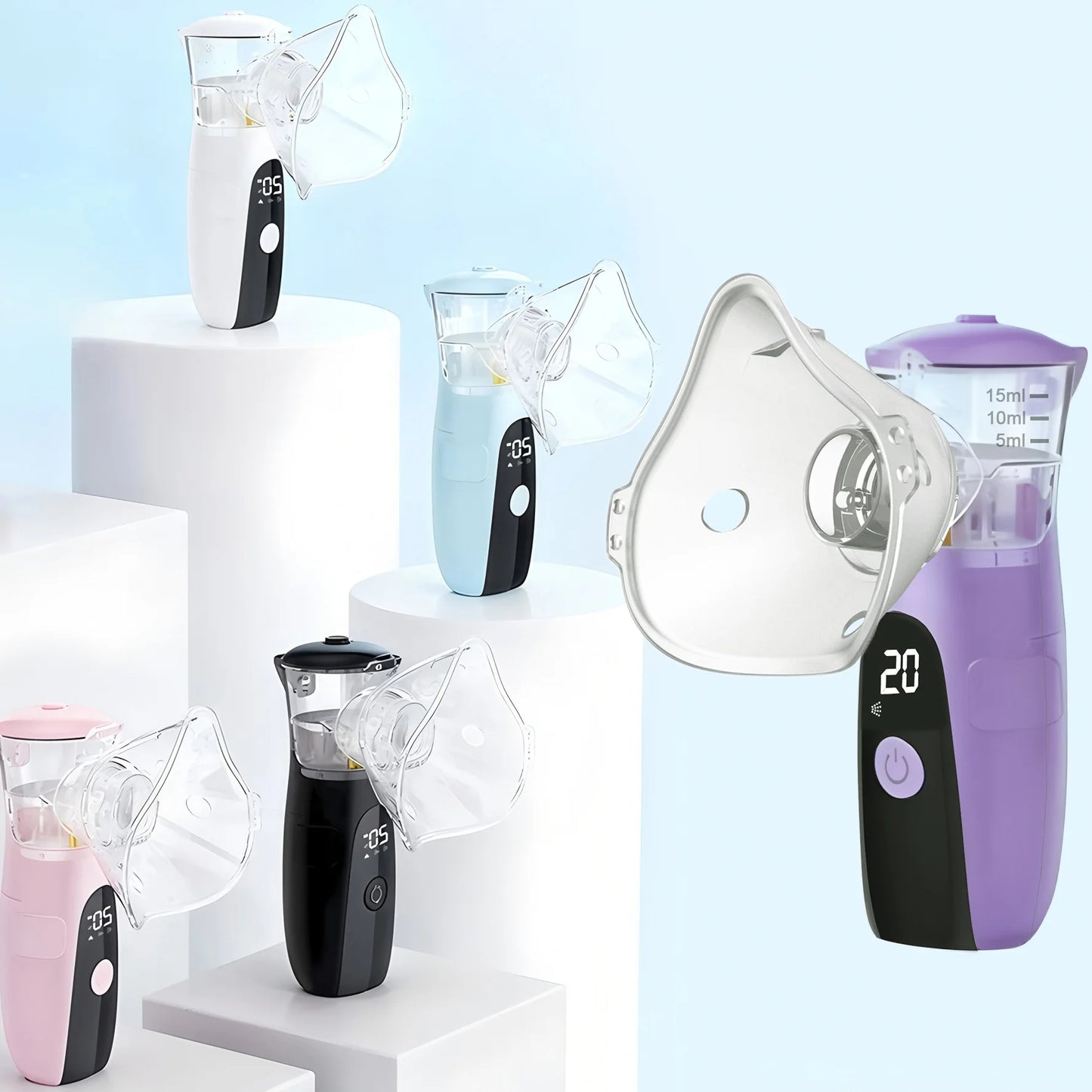 Mesh Nebuliser Medical Silent Nebuliser Cough Compressor for Children Adults Masked Asthma Inhaler Portable Humidifier