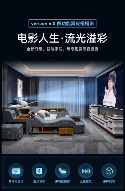 Frame Upholstered Bed Handles Unique Double Modern Children Bed Luxury Sleeping Muebles Para El Hogar Bedroom Decoration