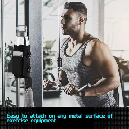 Magnetic Bottle Bag Gym Bag Sling Bag With Shoulder Strap Phone Holder Crossbody Bag Gym Accessories Organizer For Men And Women