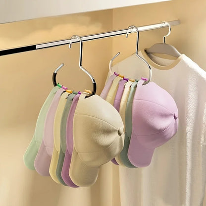 1/2/5pcsVersatile Manganese Steel Round Hook - Perfect for Hats, Ties, Scarves & Bags, Strong Load-Bearing, Non-Deformable