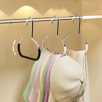1/2/5pcsVersatile Manganese Steel Round Hook - Perfect for Hats, Ties, Scarves & Bags, Strong Load-Bearing, Non-Deformable