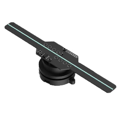 1pc 14cm Naked Eye 3D Holographic Projection Fan Advertising Machine Suspended Aerial Imaging Stereoscopic Fan Screen