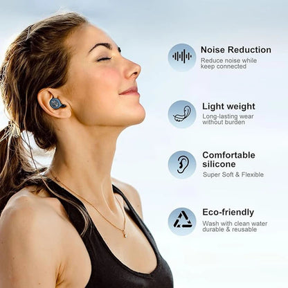 Silicone Ear Plugs Sleeping Earplugs Noise Reduction Waterproof Ear Plug for Swimming Ear Plug Protection Earplugs Set Oordopjes