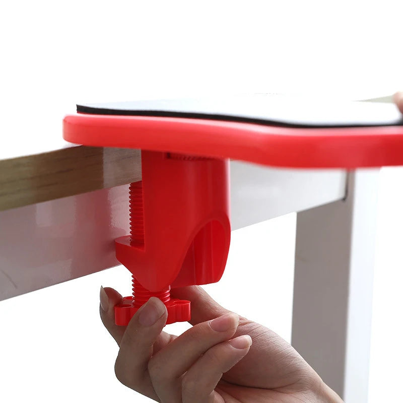 Computer Arm Rest For Desk Adjustable Ergonomic Wrist Rest Support For Keyboard Armrest Extender Rotating Mouse Pad Holder
