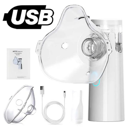 Medical Silent Mesh Nebulizer Handheld Asthma Inhaler Atomizer Children Health Care Mini Portable Nebulizer Humidifier