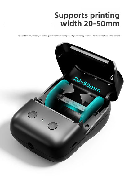 Suitable for M108 label printer, small cross-border e-commerce price Bluetooth self-adhesive thermal printer