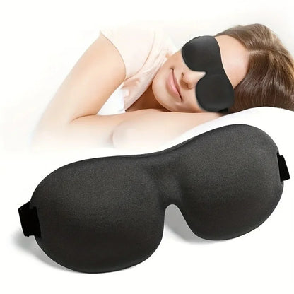 3D Sleep Mask Blindfold Sleeping Aid Soft Memory Foam Eye Mask for Sleeping Travel Light Slaapmasker Eye Cover Lightweight style