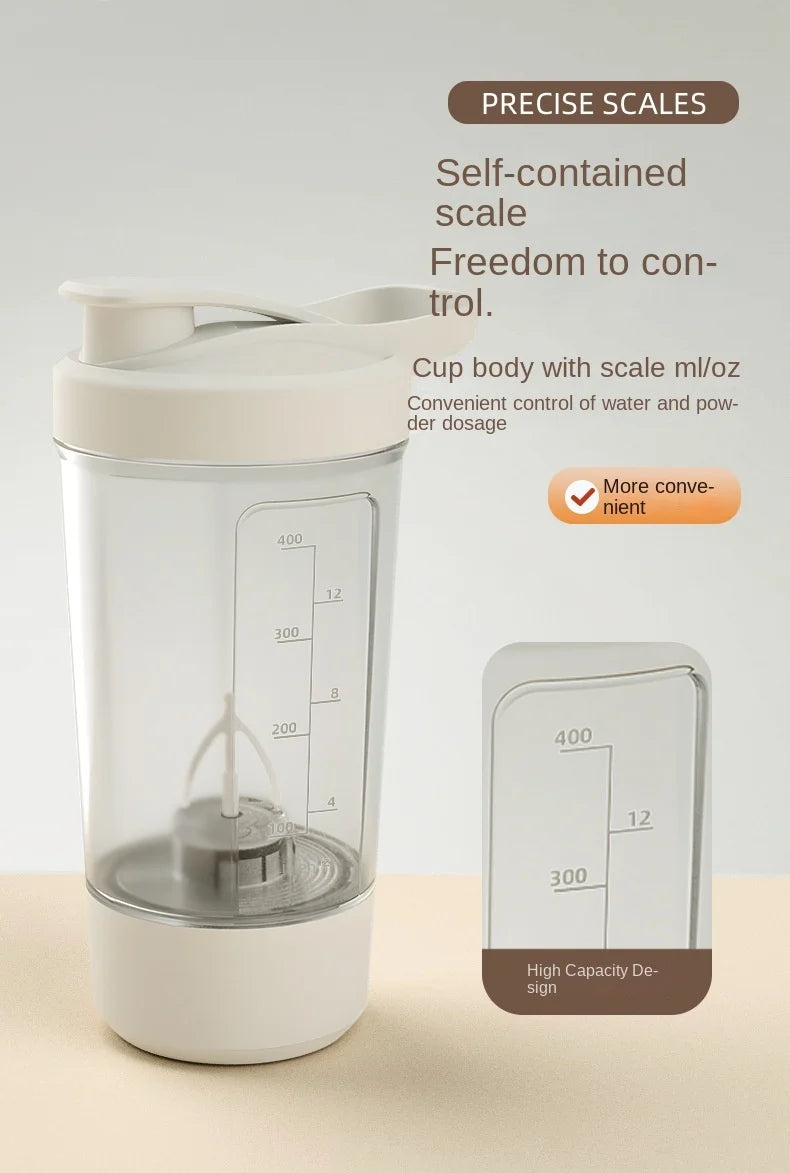 2026 Portable Electric Blender USB Rechargeable Shaker Cup High Powerful Sport Mixing Cup For Milkshake Coffee Outdoor Fitness