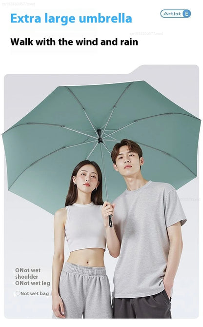 ZUODU Fully Automatic Reverse-Folding Umbrella Durable Wind-resistant Umbrella Rainproof UV Resistant Umbrella Sun Protection