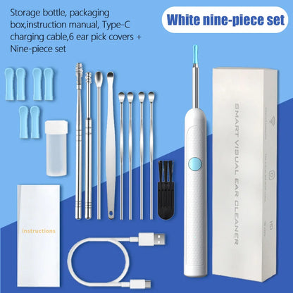2025 New upgrade Visual Ear Wax Cleaner Camera Safe Earwax Removal Endoscope with 5M Camera Ear Cleaning Tools Ear Care