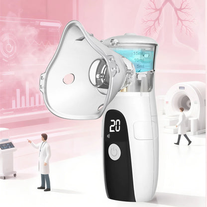 Mesh Nebuliser Medical Silent Nebuliser Cough Compressor for Children Adults Masked Asthma Inhaler Portable Humidifier