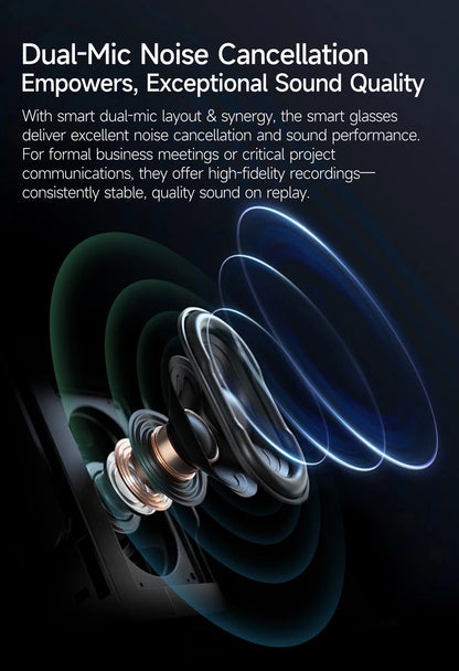 2026 New 8K HD AI Smart Glasses Men with Chat GPT 800MP Camera Bluetooth Call AI Translation Voice Assistant Control Unisex Sung