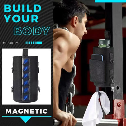 Magnetic Bottle Bag Gym Bag Sling Bag With Shoulder Strap Phone Holder Crossbody Bag Gym Accessories Organizer For Men And Women