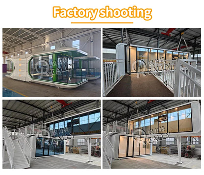 Innovative Space Capsule Living High Quality New Type Space Capsule House Luxury Mobile House