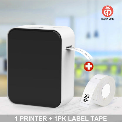 Marklife Mini Bluetooth Thermal Label Printer D110 B21 P15 Without Ink Self-Adhesive Stickers Printer For Office Kitchen School