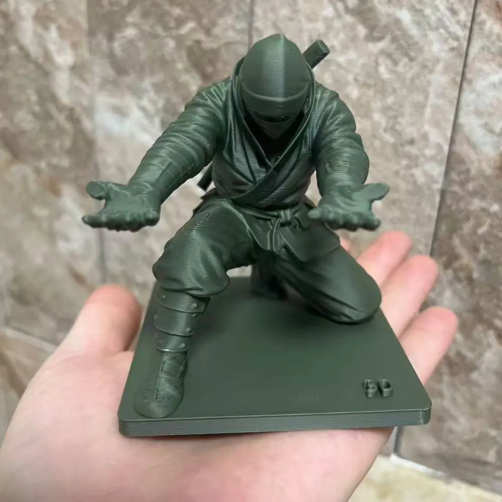 Ninja 3D Printed Desktop Organizer Pen Holder Multi-Functional Pen Stand Creative Gift Cultural and Creative Desktop Decoration