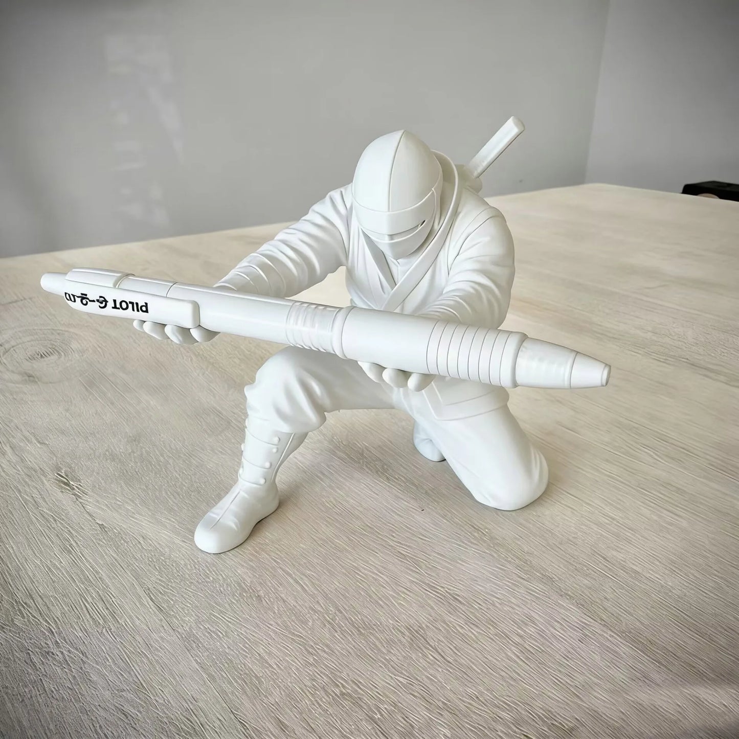 Ninja 3D Printed Desktop Organizer Pen Holder Multi-Functional Pen Stand Creative Gift Cultural and Creative Desktop Decoration