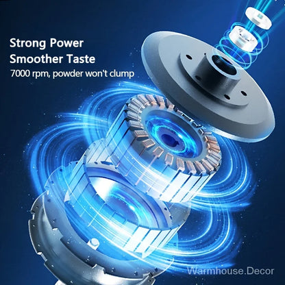 2026 Portable Electric Blender USB Rechargeable Shaker Cup High Powerful Sport Mixing Cup For Milkshake Coffee Outdoor Fitness