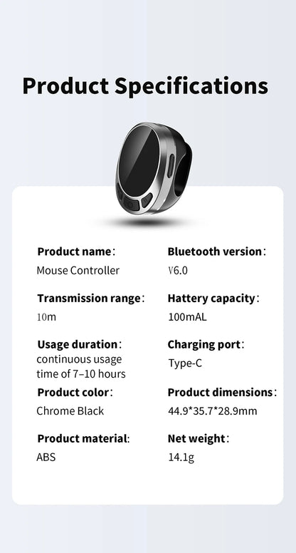 TikTok remote, scrolling ring, finger mouse, bluetooth page turner, , wireless video controller, ebook pag turner,