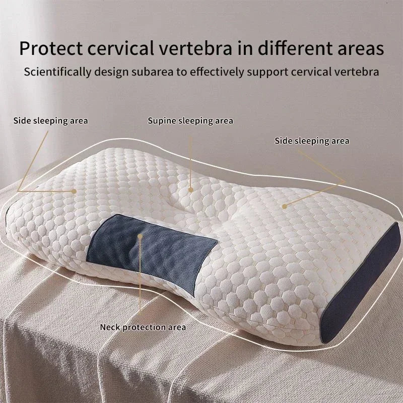 Pillow Pillow Core Neck Pillow Middle-aged and Elderly Adult Special Pillow Household Single Student Dormitory Pillow