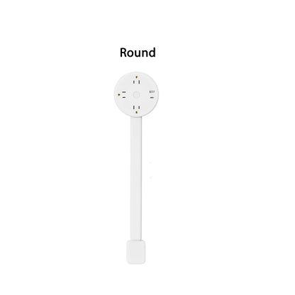 3 Style Retractable Sockets in Various Shapes US Plug Power Strip with AC Outlets USB Port(USB-A/C),Adjustable Electrical Outlet Extender Stick,Multi Socket Wall Socket Universal for Hard-to-Reach Wall Outlets Behind Couch,Be