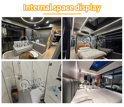 Innovative Space Capsule Living High Quality New Type Space Capsule House Luxury Mobile House