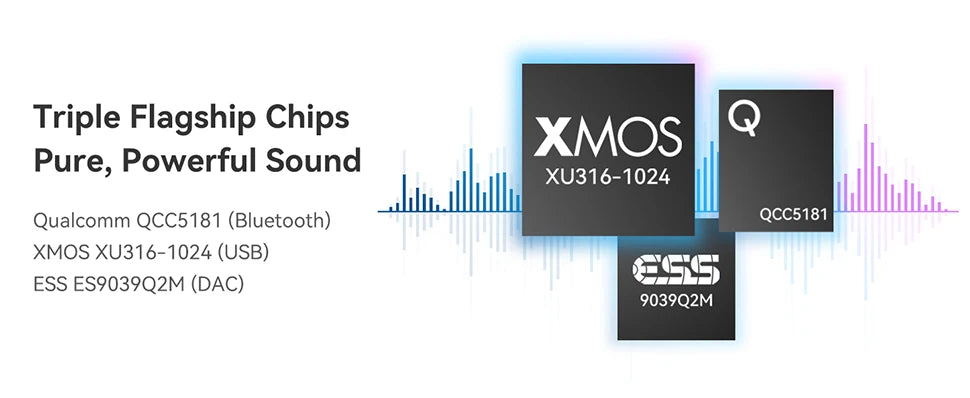 Khadas Tea Pro Portable Headphone Amp with Magnetic/0.95" Display/BT5.4/2100mAh/ESS ES9039Q2M, support PCM 768/DSD 512/3.5/4.4mm