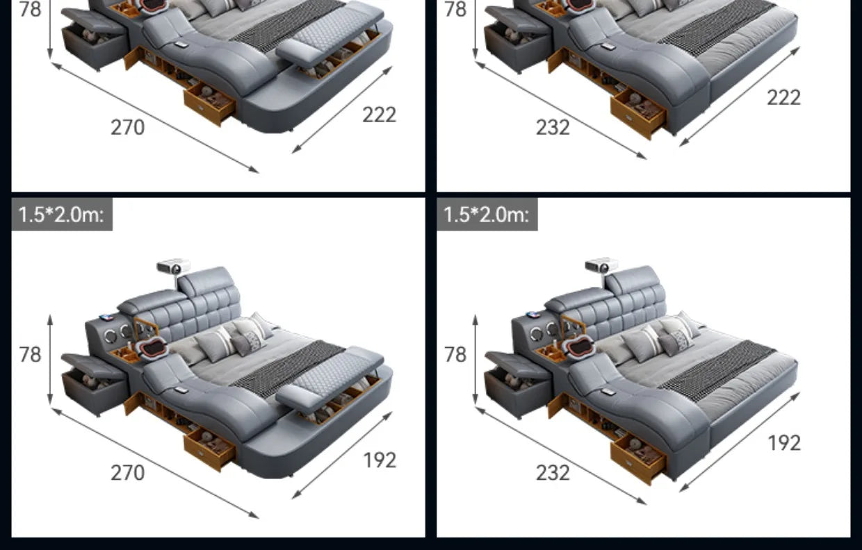 Frame Upholstered Bed Handles Unique Double Modern Children Bed Luxury Sleeping Muebles Para El Hogar Bedroom Decoration