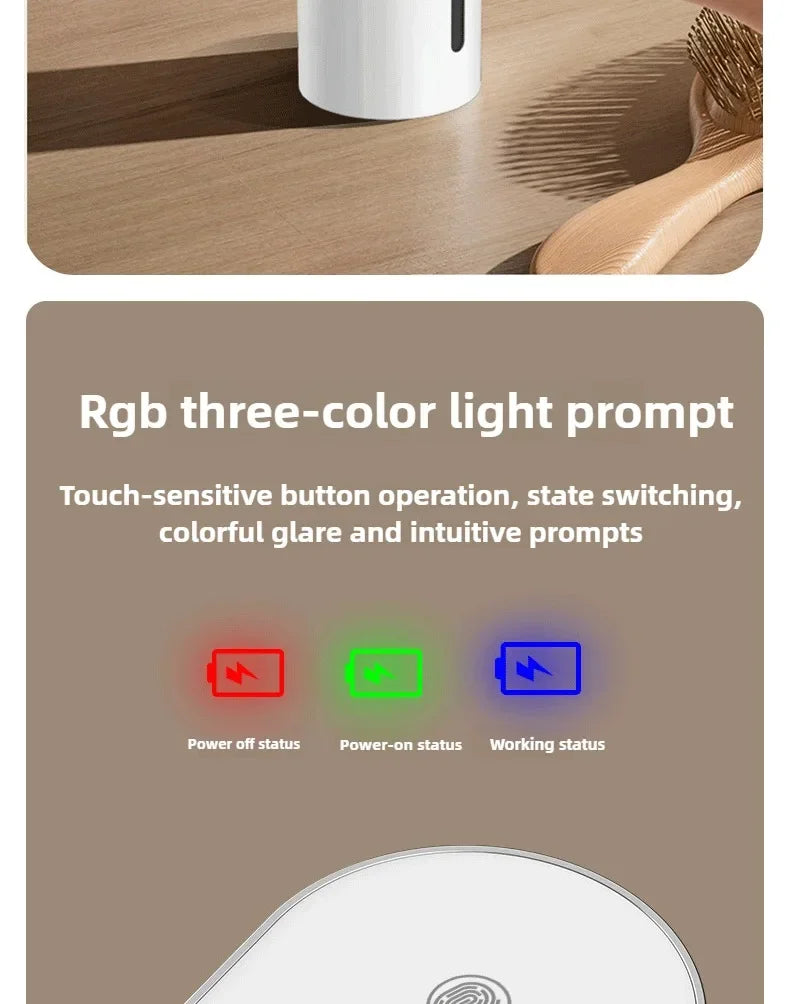 2026 New Automatic Foam Soap Dispensers Bathroom Smart Washing Hand Machine With USB Charging White High Quality ABS Material