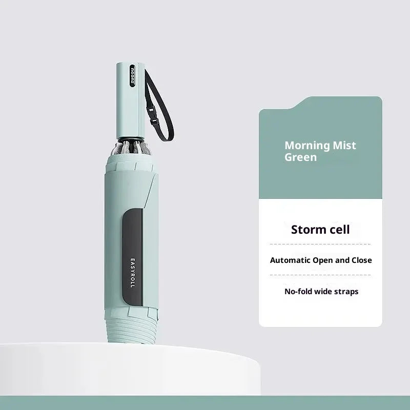 ZUODU Fully Automatic Reverse-Folding Umbrella Durable Wind-resistant Umbrella Rainproof UV Resistant Umbrella Sun Protection